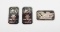 THREE (3) 1 OZ .999 FINE SILVER BARS from SILVERTOWNE