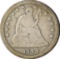 1844-O SEATED LIBERTY QUARTER