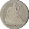 1842-O SEATED LIBERTY HALF