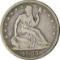 1847-O SEATED LIBERTY HALF