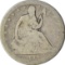 1862-S SEATED LIBERTY HALF