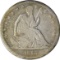 1867-S SEATED LIBERTY HALF