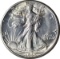 1945-D WALKING LIBERTY HALF - NEARLY UNCIRCULATED