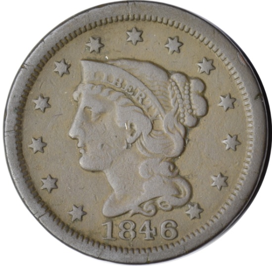 1846 LARGE CENT