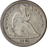 1839 SEATED LIBERTY DIME