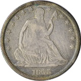 1843-O SEATED LIBERTY HALF