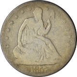 1857-O SEATED LIBERTY HALF