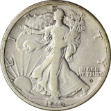 1916-D WALKING LIBERTY HALF