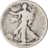 1921 WALKING LIBERTY HALF