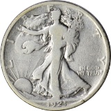 1921-S WALKING LIBERTY HALF