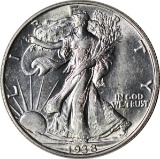 1938 WALKING LIBERTY HALF - UNCIRCULATED