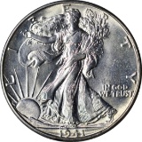 1941-D WALKING LIBERTY HALF - UNCIRCULATED