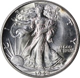 1942 WALKING LIBERTY HALF - UNCIRCULATED