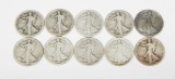 10 - 1917-S OBVERSE WALKING LIBERTY HALVES