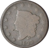 1822 LARGE CENT