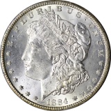 1884-CC MORGAN DOLLAR - UNCIRCULATED