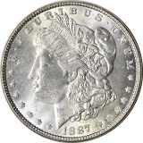 1887 MORGAN DOLLAR - UNCIRCULATED