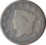 1829 LARGE CENT