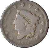 1833 LARGE CENT