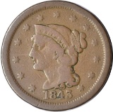 1843 LARGE CENT