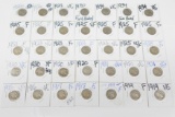 35 BUFFALO NICKELS from 1915 to 1934