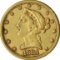 1881 LIBERTY HEAD $5 GOLD PIECE