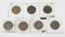 SEVEN (7) LARGE CENTS - 1826 to 1838