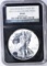 2012-S REVERSE PROOF SILVER EAGLE - NGC PF69