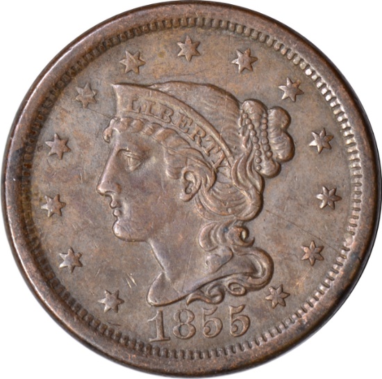 1855 LARGE CENT