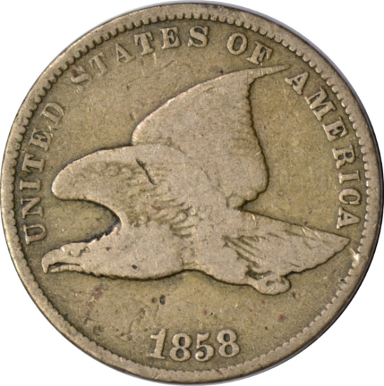 1858 FLYING EAGLE CENT