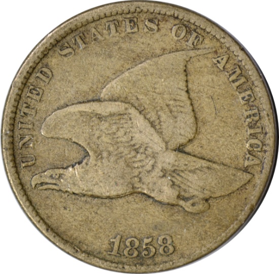 1858 FLYING EAGLE CENT