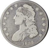 1834 BUST HALF