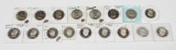 17 UNC & PROOF CLAD KENNEDY HALVES from 1976 to 2006 - 13 PROOF and 4 UNC