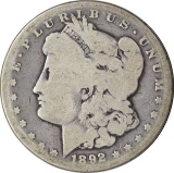 1892-CC MORGAN DOLLAR