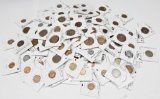 200 WORLD COINS in 2x2's - NICE VARIETY of COUNTRIES