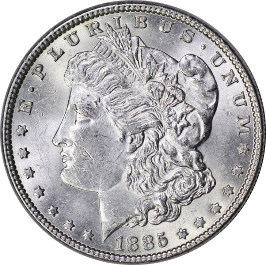 1885 MORGAN DOLLAR - UNCIRCULATED