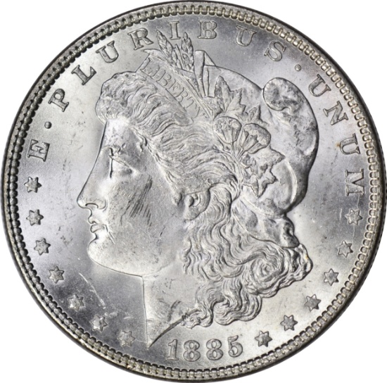 1885 MORGAN DOLLAR - UNCIRCULATED