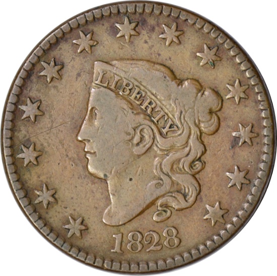 1828 LARGE CENT