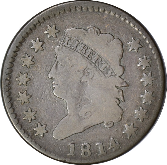 1814 LARGE CENT