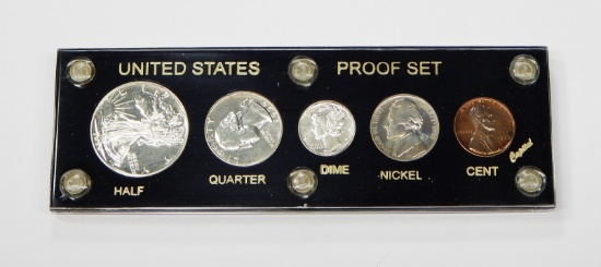 1939 PROOF SET in CAPITAL HOLDER
