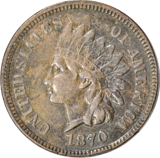 1870 INDIAN HEAD CENT