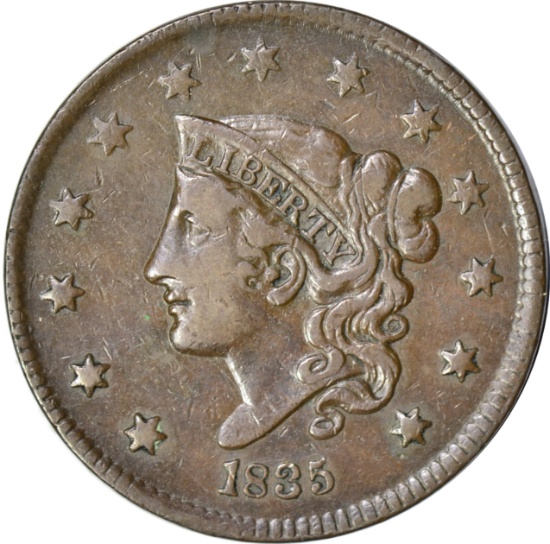 1835 LARGE CENT