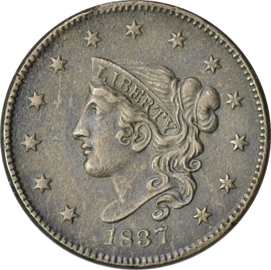 1837 LARGE CENT