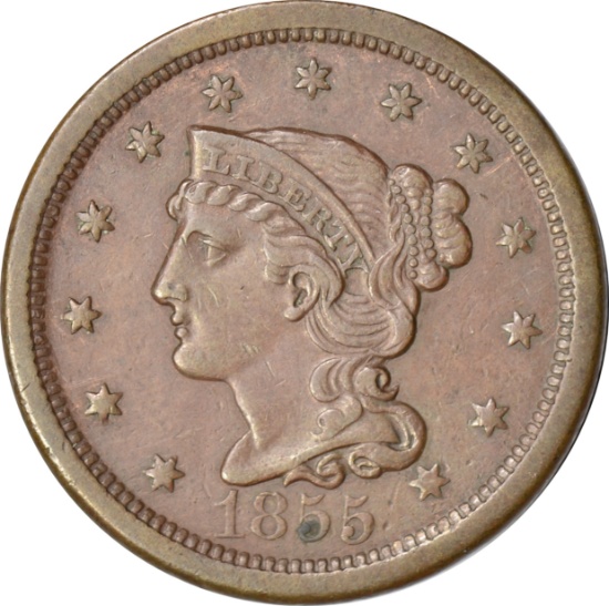 1855 LARGE CENT