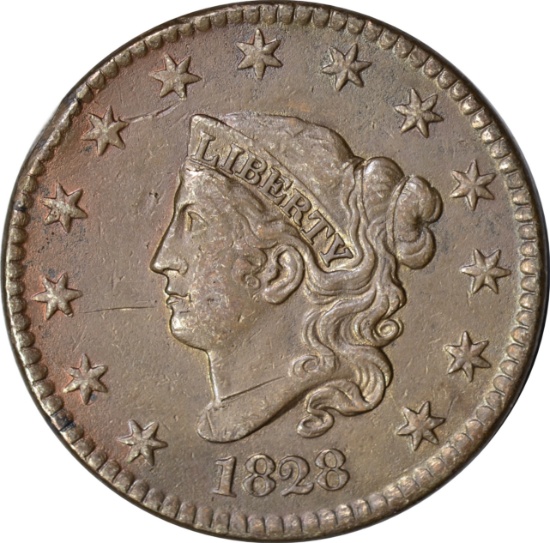 1828 LARGE CENT