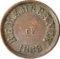 CIVIL WAR PATRIOTIC TOKEN - ONE COUNTRY - REMEMBRANCE of 1863