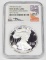 1986-S SILVER EAGLE - 30th ANNIV - NGC PF69 UC - SIGNED by MERCANTI