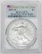 2020-W BURNISHED SILVER EAGLE - PCGS SP70 - 1st DAY of ISSUE