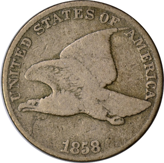 1858 FLYING EAGLE CENT