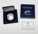 2010 BOY SCOUTS PROOF SILVER DOLLAR in BOX